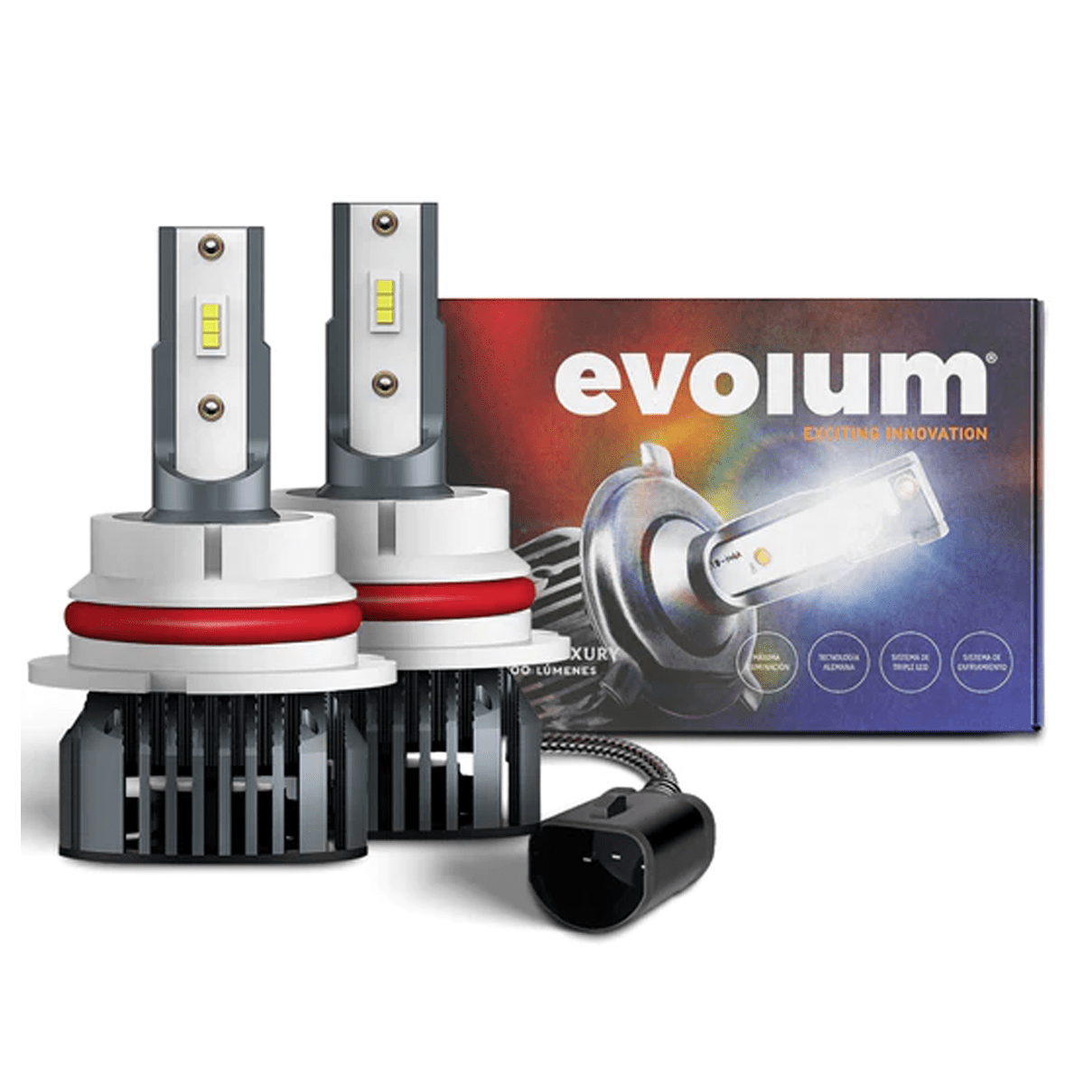 C19H13 - EVOLUM LED H13 LUXURY 14000 LM 6500K CHIP CSP CANBUS