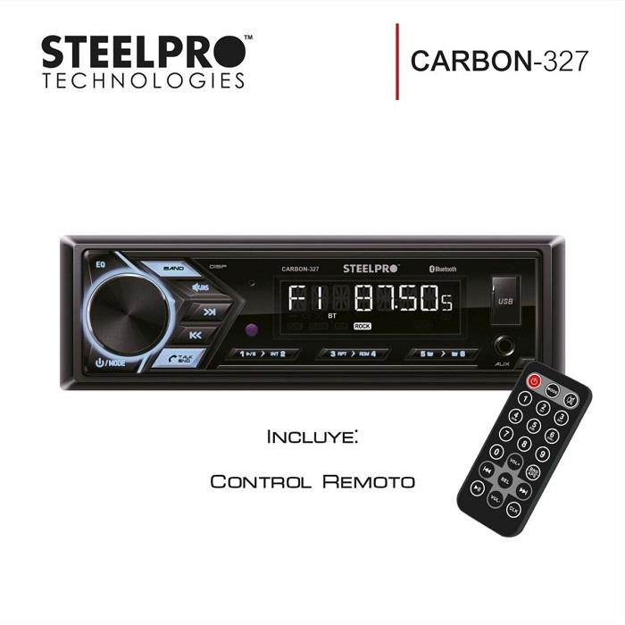 SBM-7258 - SBM ESTEREO 1 DIN BLUETOOTH RGB