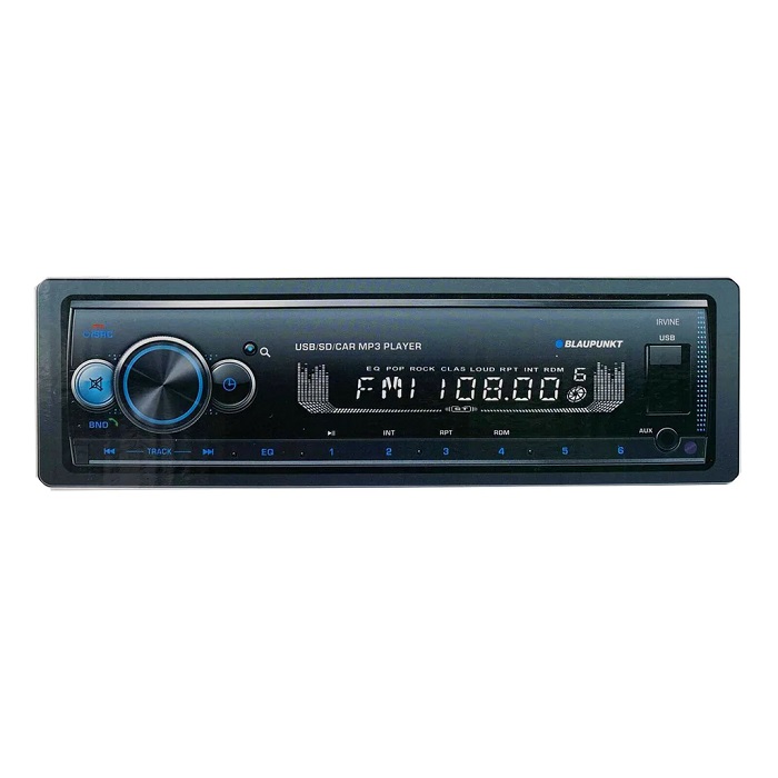 BEVERLY HILLS71 - BLAUPUNKT 1 DIN DVD CD BT USB AUX SD PANEL DESMONTABLE