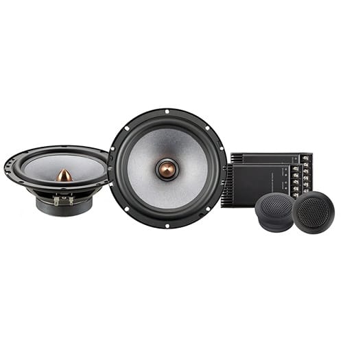 RKS-P165.2C - ROCK SERIES SET DE MEDIOS 6.5" SQ 2 VIAS 600W MAX 4 OHMS