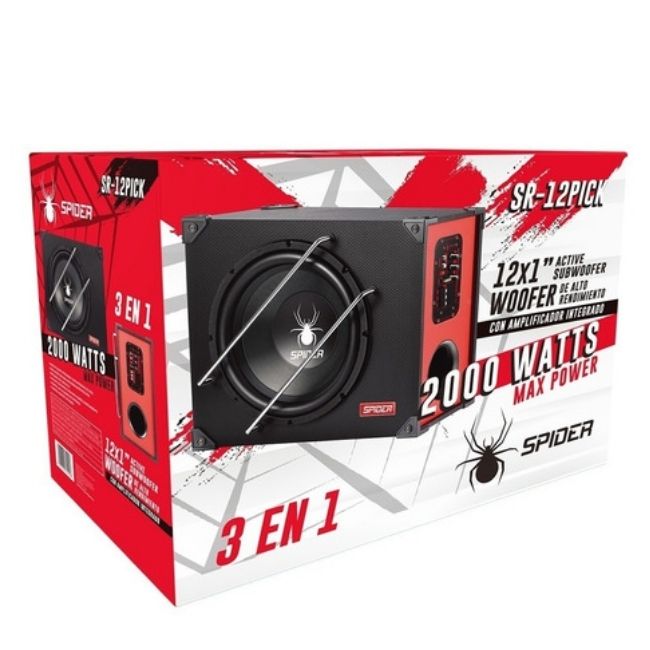 JW10A - JENSEN SUBWOOFER AMPLIFICADO DE 10” CON CAJÓN