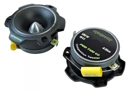 PRO-T100V2 - MAGNUM PAR DE TWEETER BULLET 4" 120W