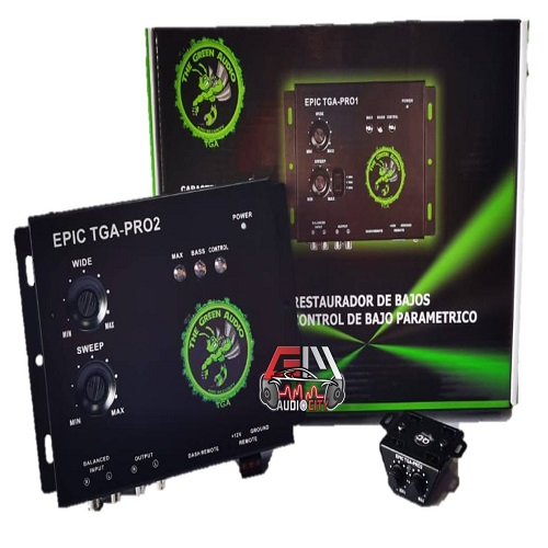 TGA-PRO2 - GREEN AUDIO RESTAURADOR DE BAJOS 2 PERILLAS