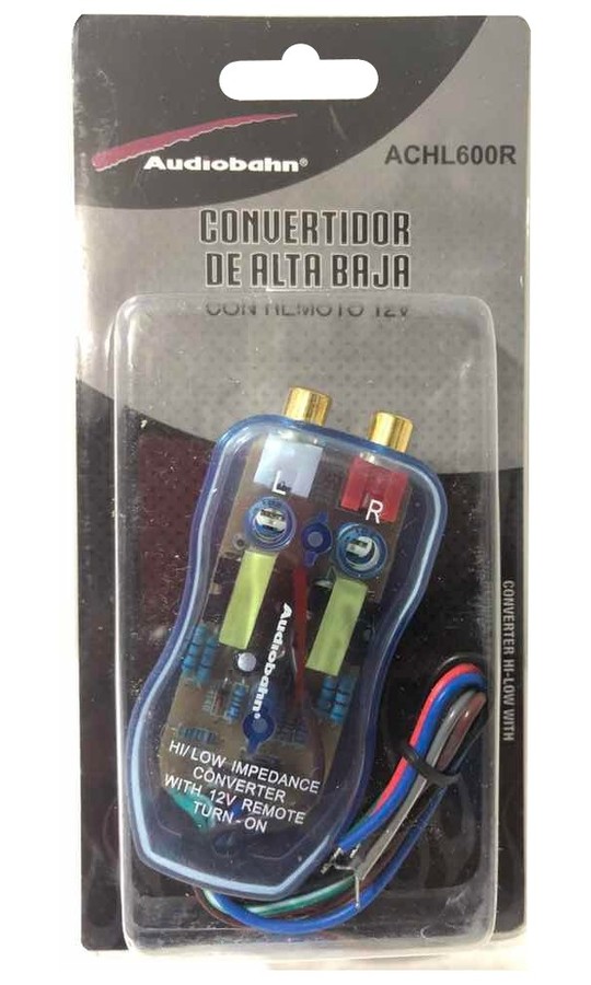 ACHL600R - AUDIOBAHN HILOW CON REMOTO Y LED