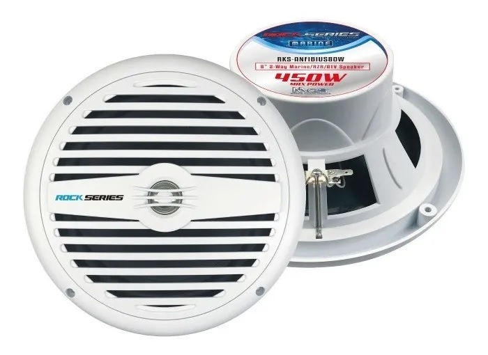 NAUTILUSPRO8 - ROCK SERIES BOCINA MARINA DE 8 CHASIS ALU. 2000W
