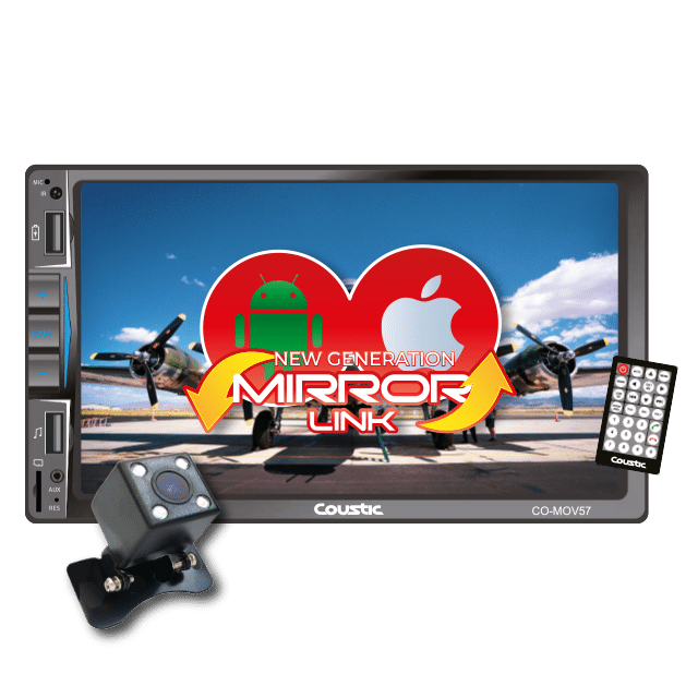 PML-43HB - POWER ACOUSTIK PANTALLA 4" BLUETOOTH USB AUX SD