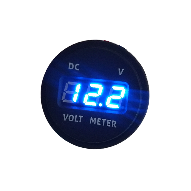DV220B - ROCK SERIES VOLTIMETRO REDONDO