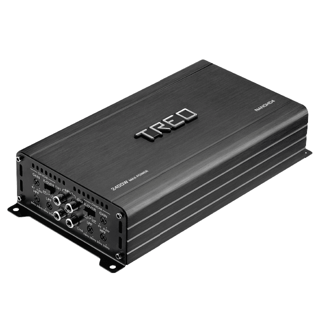 NANOHD4 - TREO AMPLIFICADOR NANO DIGITAL 4 CANALES 2400W