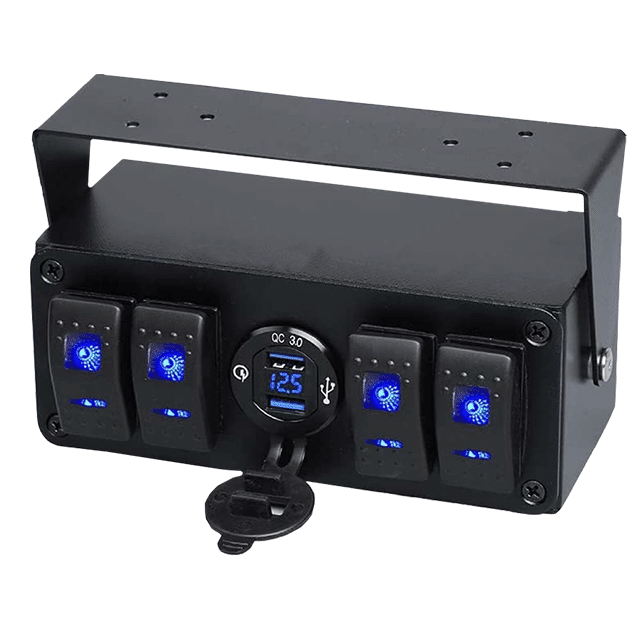 RKS-SW4USBH - ROCK SERIES PANELES DE CONTROL CON APAGADORES