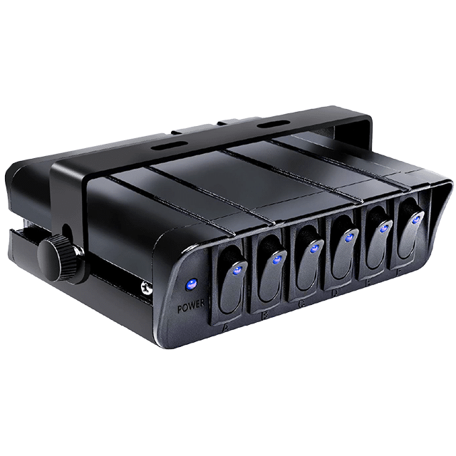 RKS-SW6DV - ROCK SERIES PANEL DE CONTROL CON 6 INTERRUPTORES