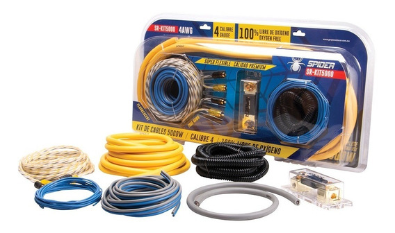 SR-KIT2000 - SPIDER KIT DE INSTALACIÓN CALIBRE 8 100% LIBRE DE OXÍGENO