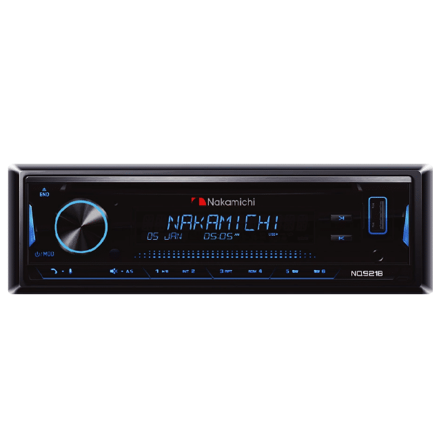 NAM1712 - NAKAMICHI ESTÉREO 1 DIN BLUETOOTH ALINEACIÓN DE TIEMPO