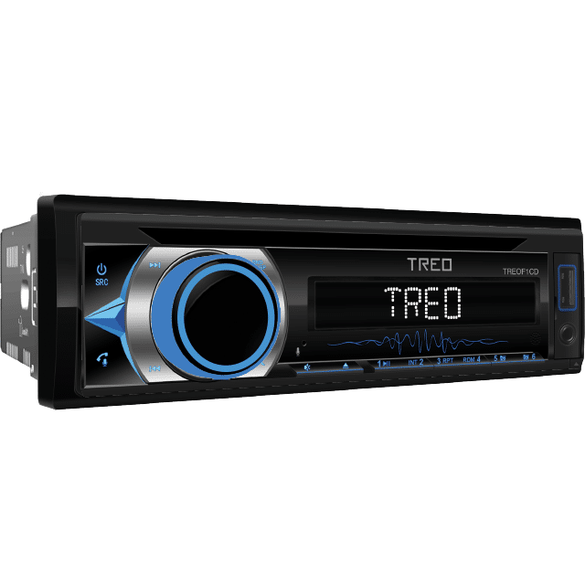 TREOF1CD - TREO ESTEREO 1 DIN CON REPRODUCTOR DE CD
