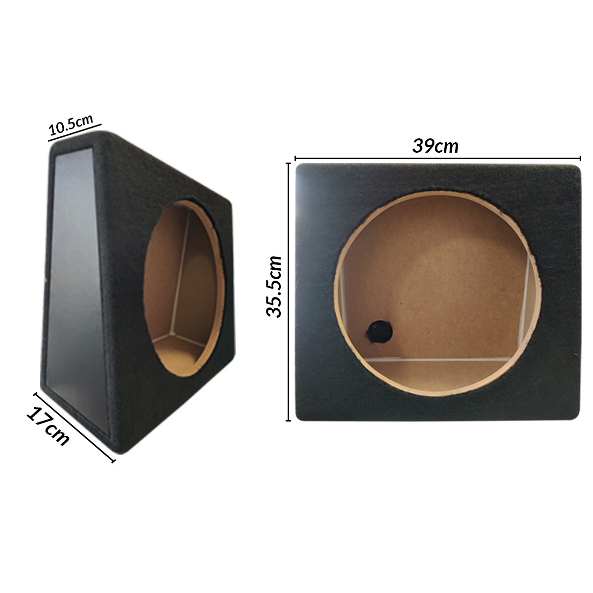 1X12P - CAJA PARA SUBWOOFER 12" PLANO