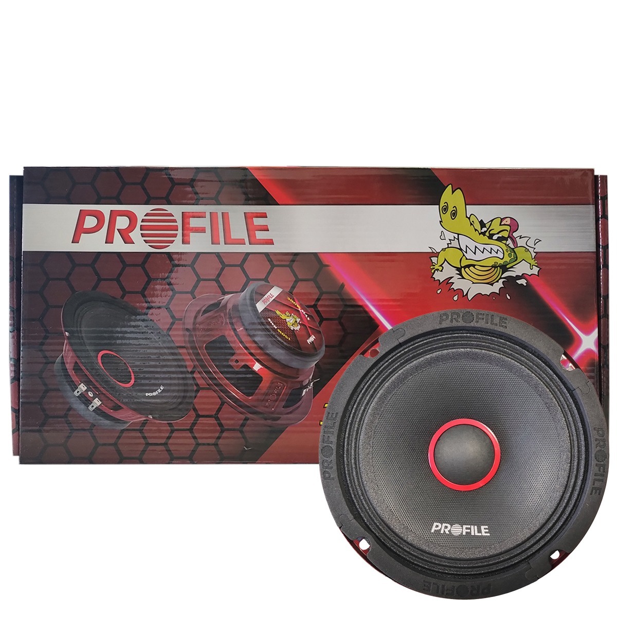 PM64 - PROFILE PAR DE MEDIOS RANGOS 6.5 150W RMS