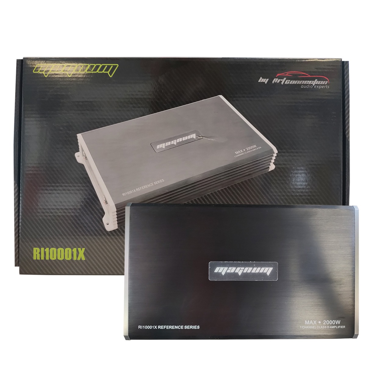 M1600.1D - MAGNUM AMPLIFICADOR 1 CANAL 1600W RMS @1 OHMS FULL RANGE CLASE D