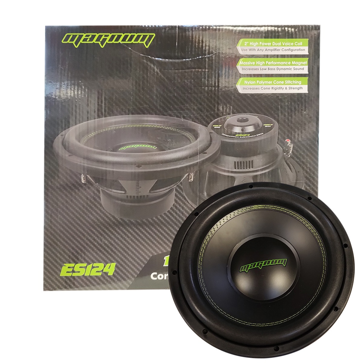 N7-12D4 - GENIUS SUBWOOFER DE 12" SERIE NITRO 1000W MAX 500W RMS 4 OHMS