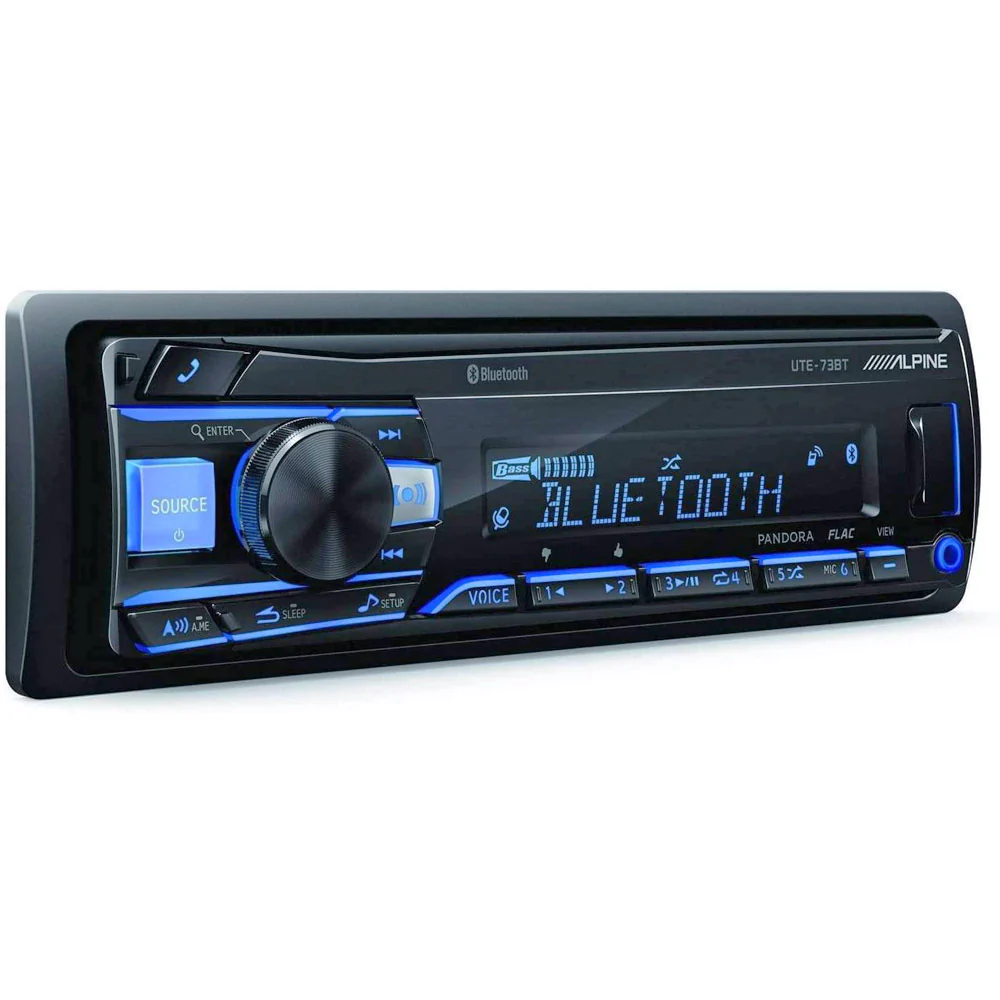 UTE-73BT - ALPINE ESTEREO 1 DIN BT USB AUX