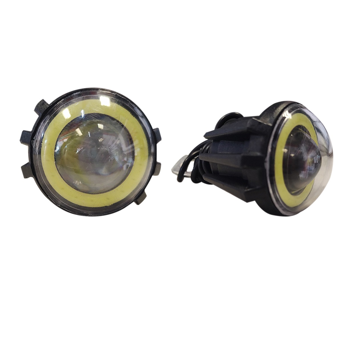 210349-WHITE - IMLOYA FARO LED 4" DRL LUZ BLANCA CON ESTROBO BLANCO REDONDO
