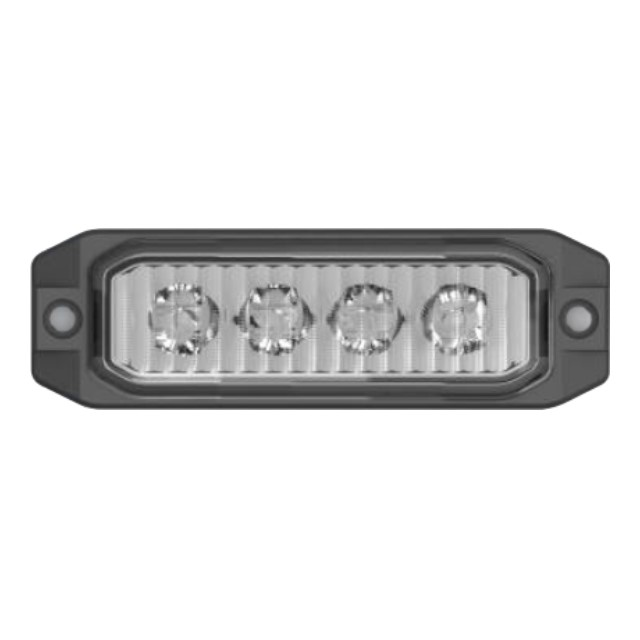 LM-W001 - LED ESTROBO ROJO AZUL 12W 4 LEDS PZ 4 Leds 800 Lumenes 6000K Flood IP67 5 funciones