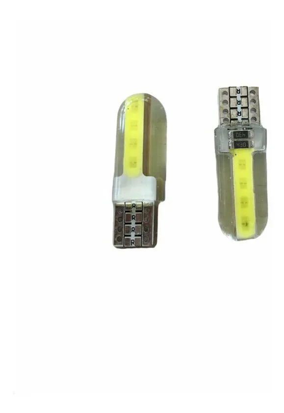 T10-5SMD-5050-R - EVOLUM PAR DE FOCOS T10 LUZ ROJA