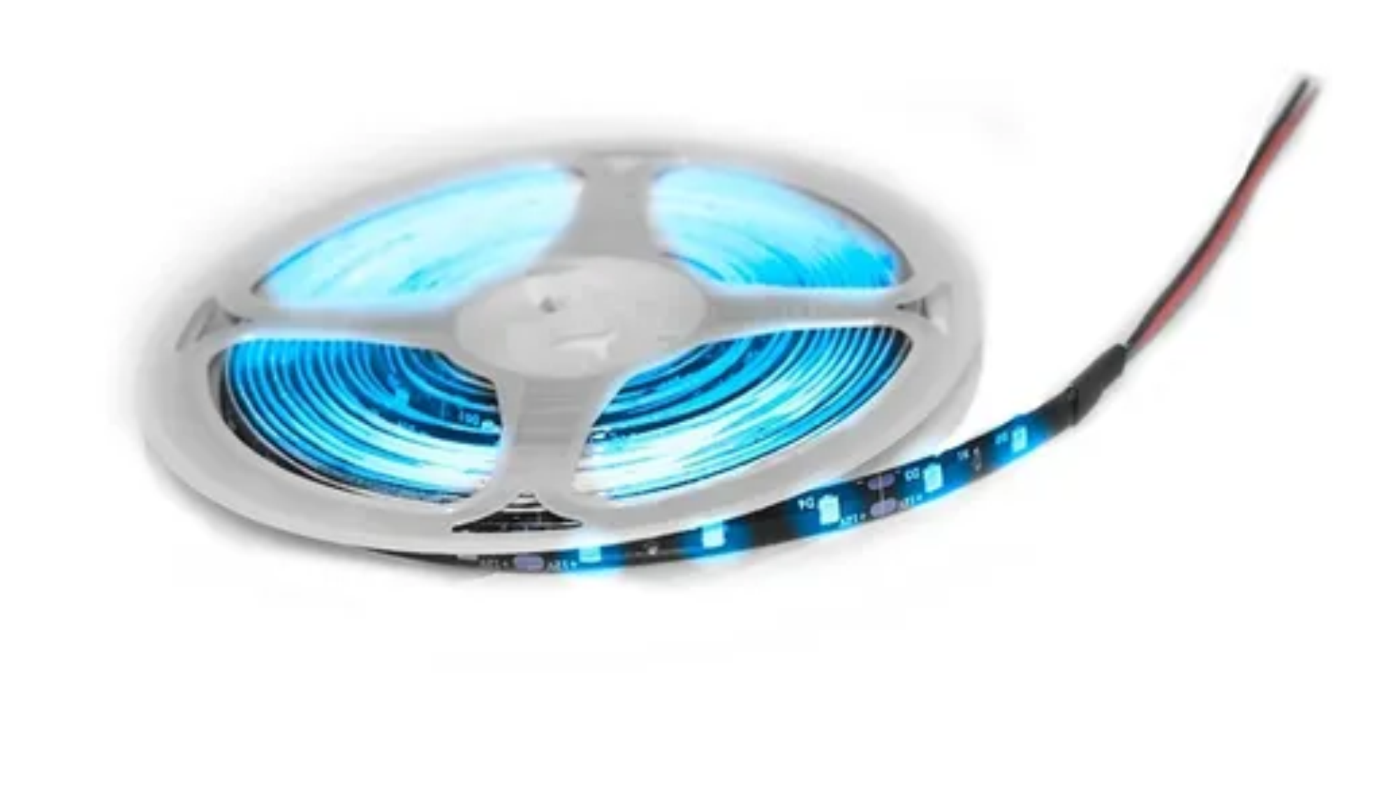 T5050B - TIRA HIPER LED 5050 AZUL 5 METROS RECORTABLE