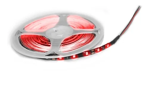 T5050R - TIRA HIPER LED 5050 ROJO 5 METROS RECORTABLE