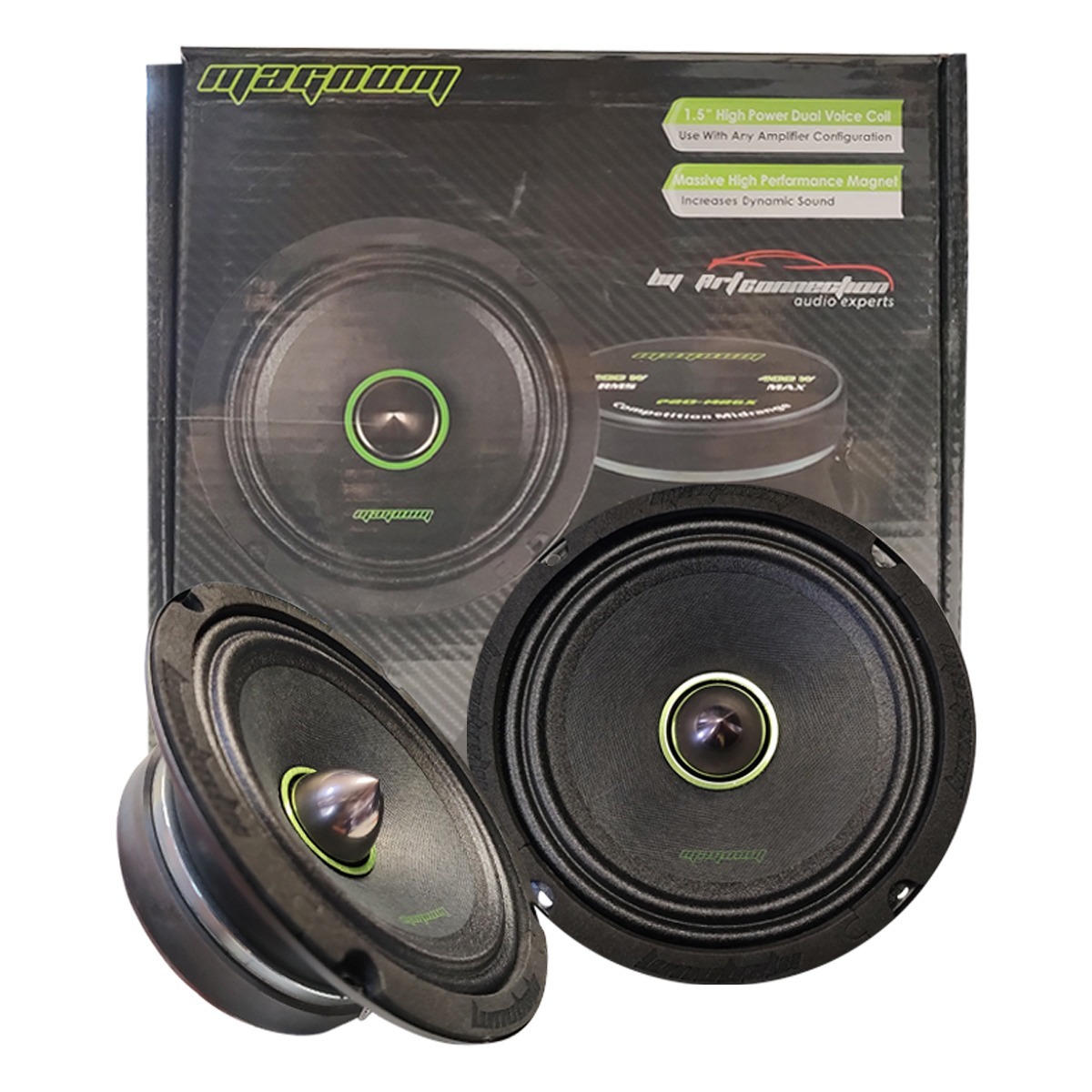 PRO-MID-6 - STEELPRO PAR MEDIOS RANGOS 6.5" 200W BULLET
