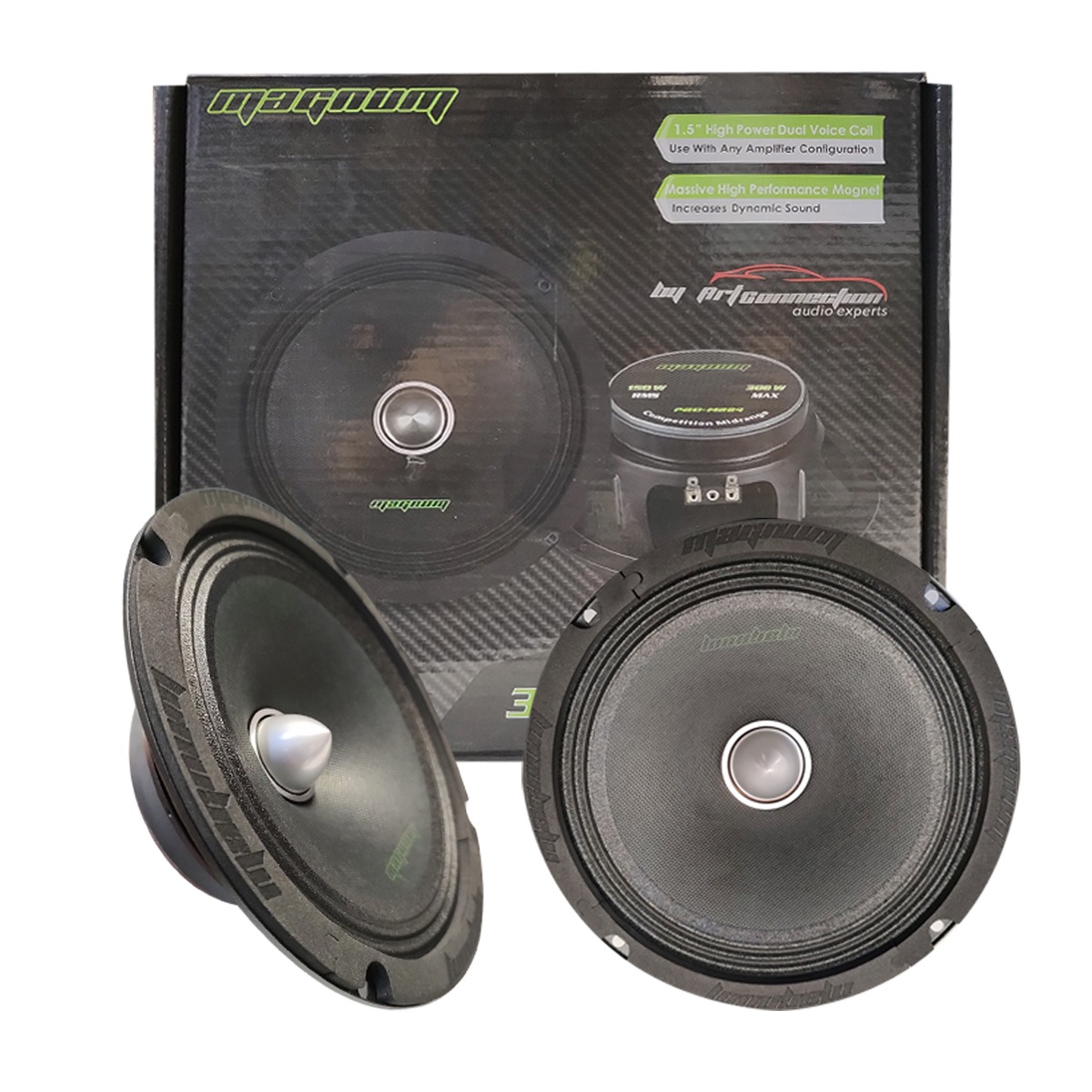 QUANTUM8 - ATOMIC PAR MEDIOS RANGOS 8" 300W RMS 4 OHMS
