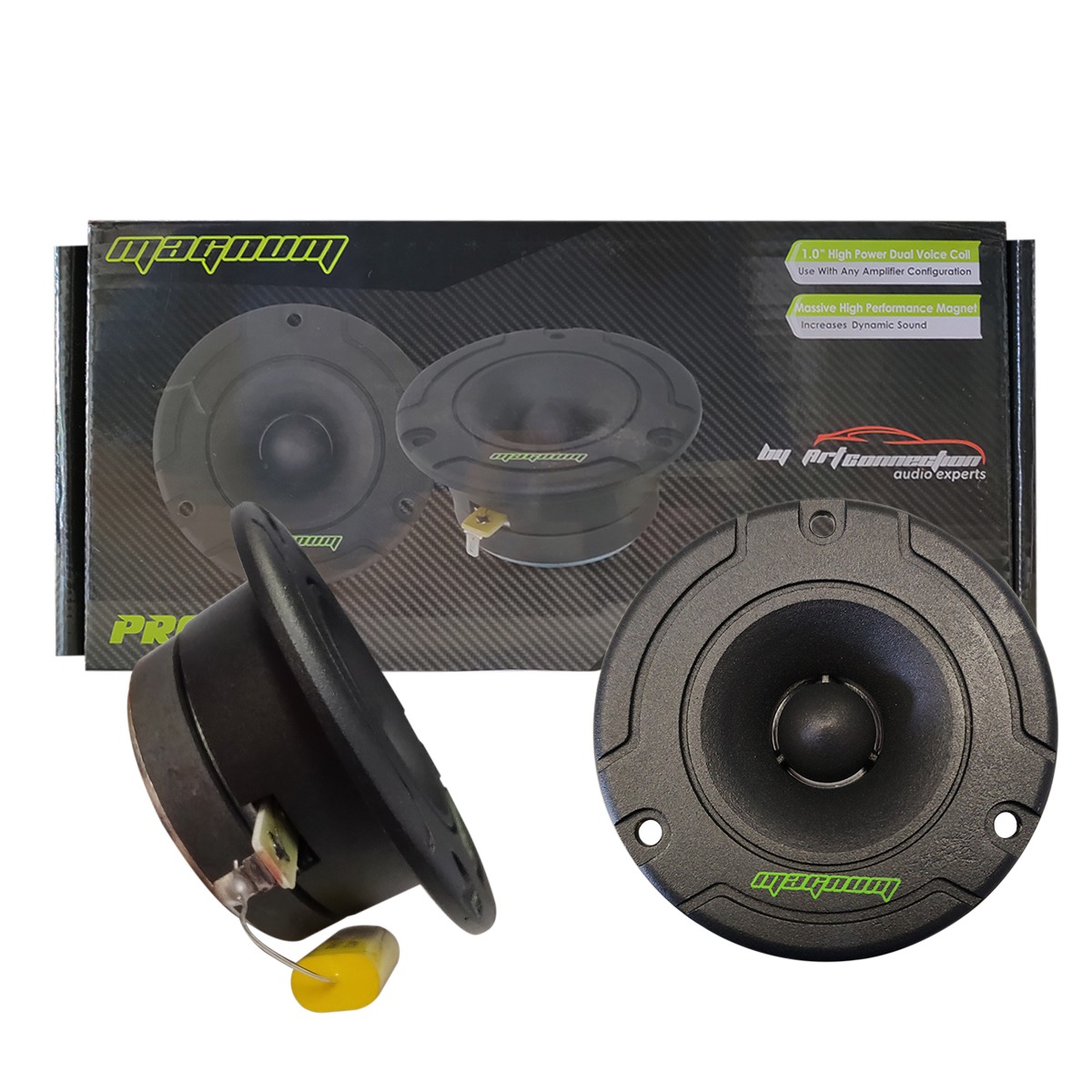 DT500 - ALPHASONIK PAR DE TWEETER BALA 180W MAX 60W RMS