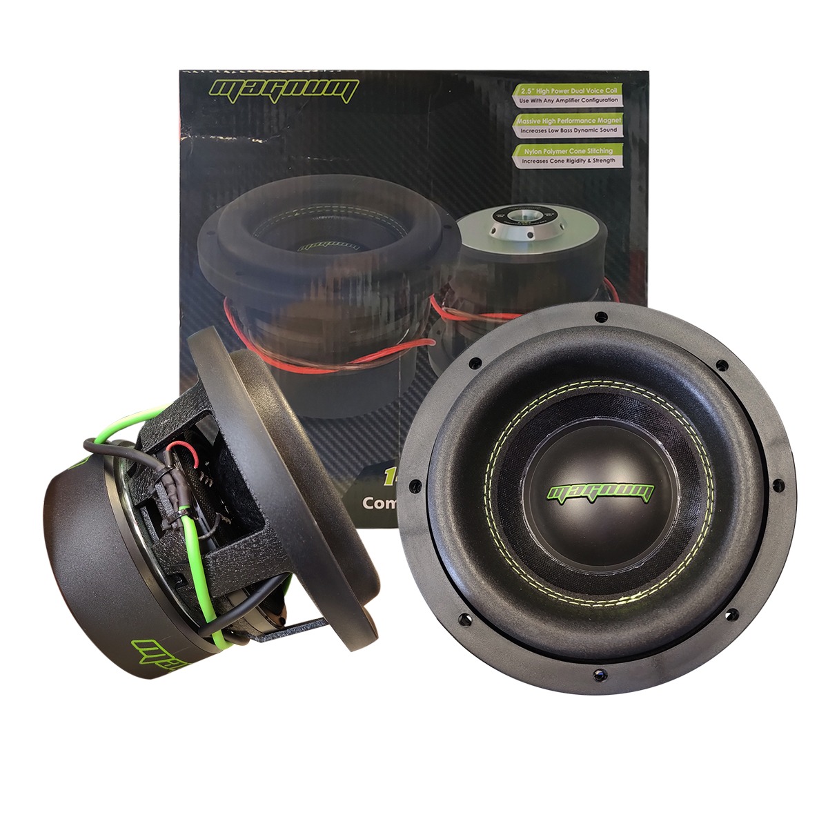 CS84V2  - MAGNUM SUBWOOFER 8" 750W RMS 1500W MAX DUAL 4 OHMS
