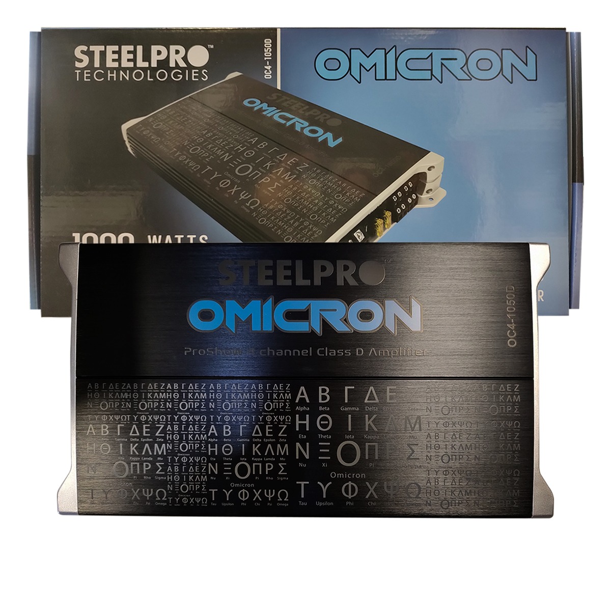 OC4-1050D - STEELPRO OMICRON AMPLIFICADOR 4 CANALES 1000W MAX CLASE D