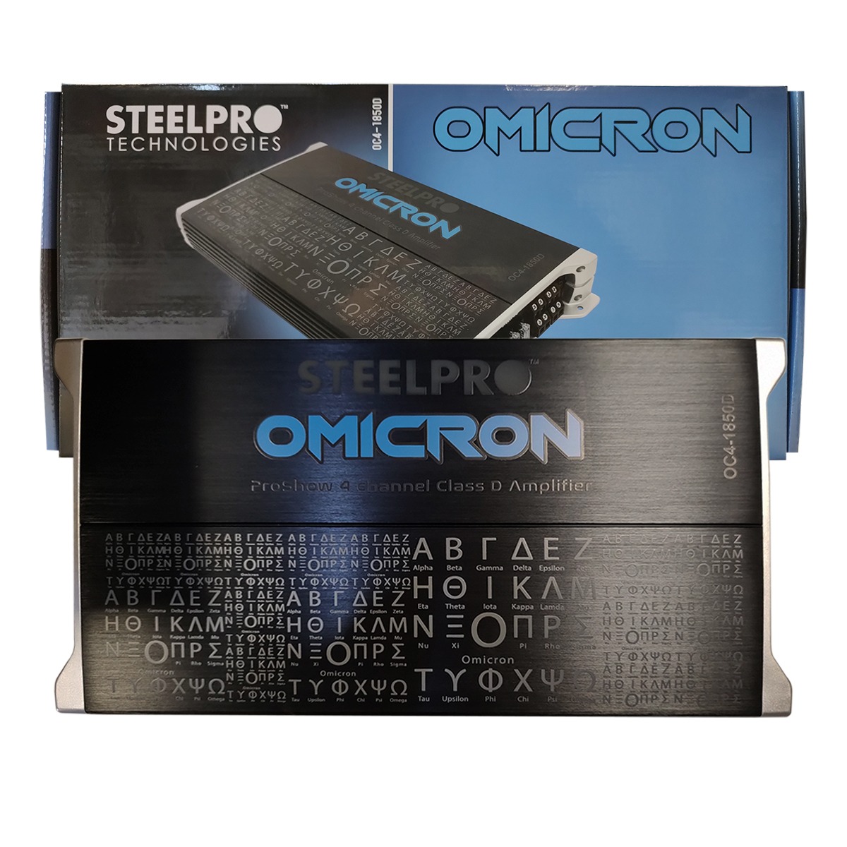 OC4-1850D - STEELPRO OMICRON AMPLIFICADOR 4 CANALES 1800W MAX CLASE D