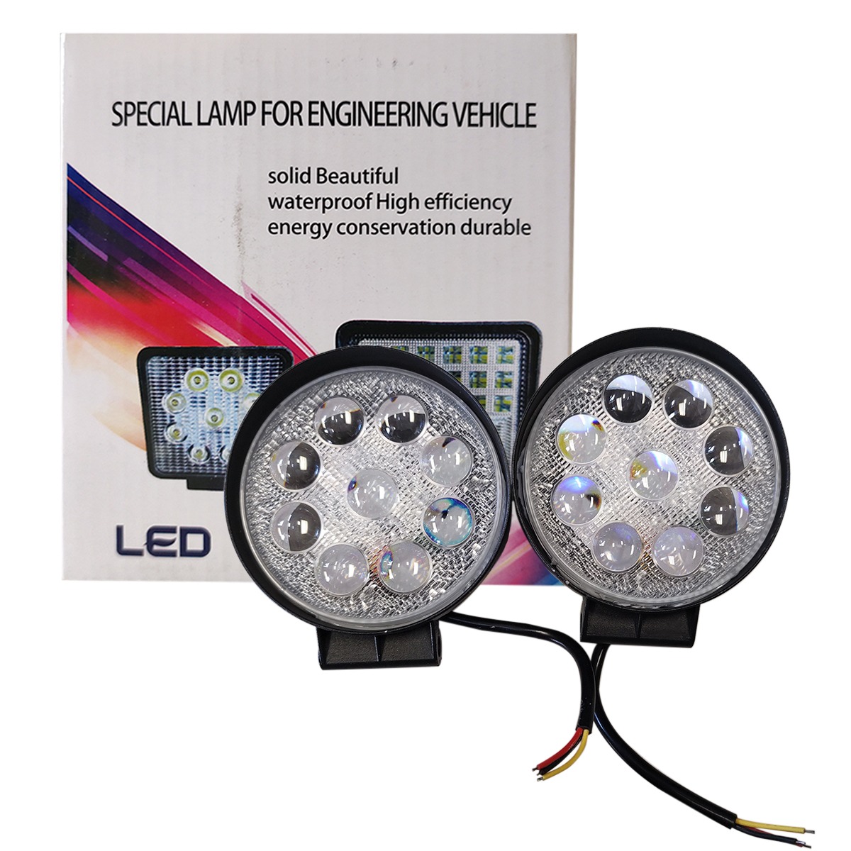 LFL-178 - IOL PAR FAROS 6 LEDS 18W CON LENS 5D