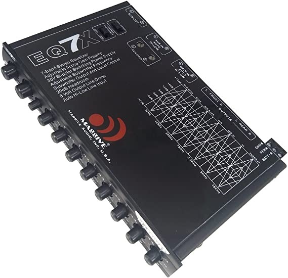 EQ7X - MASSIVE ECUALIZADOR GRAFICO 7 BANDAS