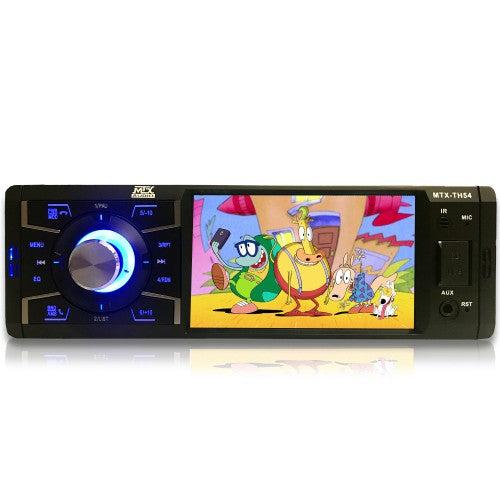 MTX-TH54 - MTX ESTEREO 1 DIN PANTALLA 4" INCLUYE CAMARA USB BLUETOOTH