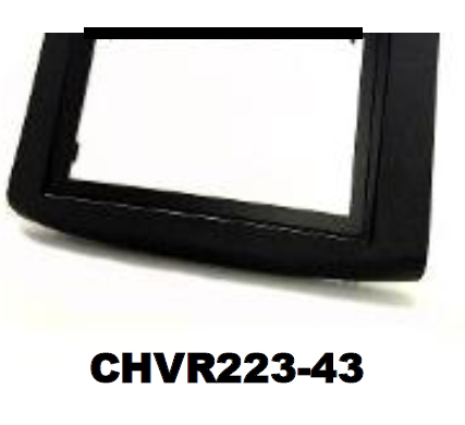CHVR223-43 - FRENTE CHEVROLET 2 DIN AVEO 05-17