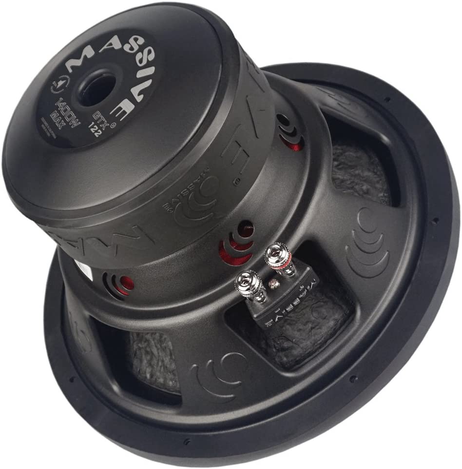 GTX122H - MASSIVE SUBWOOFER 12" 850W RMS BOBINA AMERICANA DUAL 2 OHMS