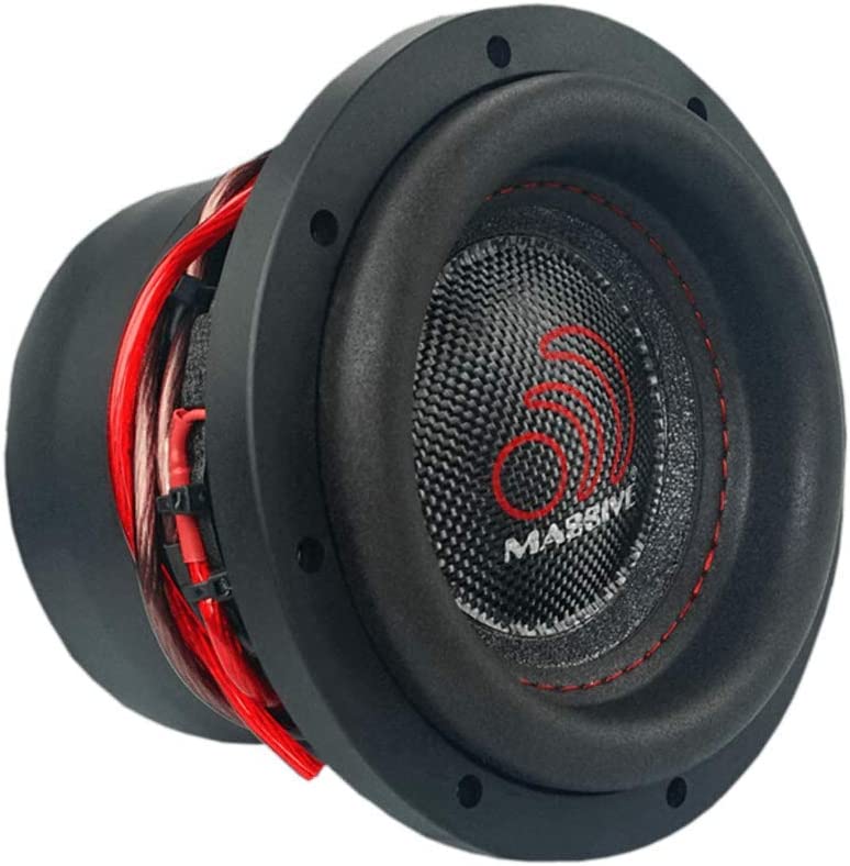 HIPPOXL64 - MASSIVE SUBWOOFER 6.5" 300W RMS 600W MAX 4 OHMS DUAL