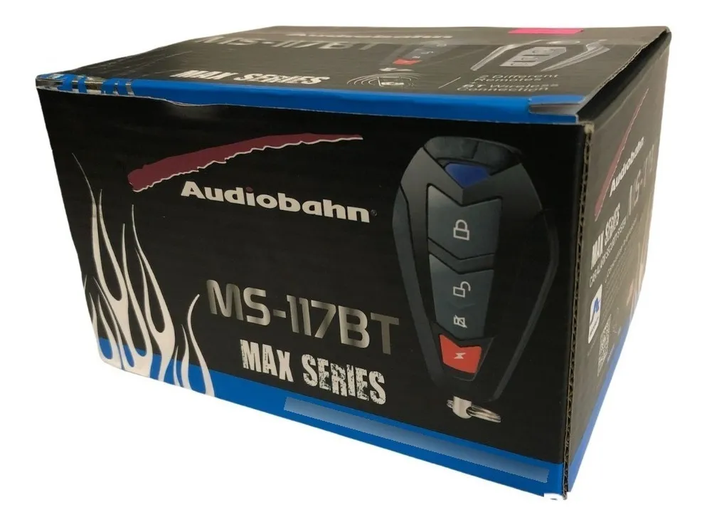 MS-117BT - AUDIOBAHN ALARMA CON BLUETOOTH PARA AUTO SERIE MS
