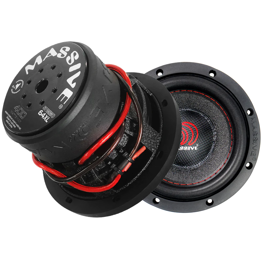 N2-M65D4 - GENIUS SUBWOOFER 6.5" NITRO 400W MAX 200W RMS 4 OHMS DUAL
