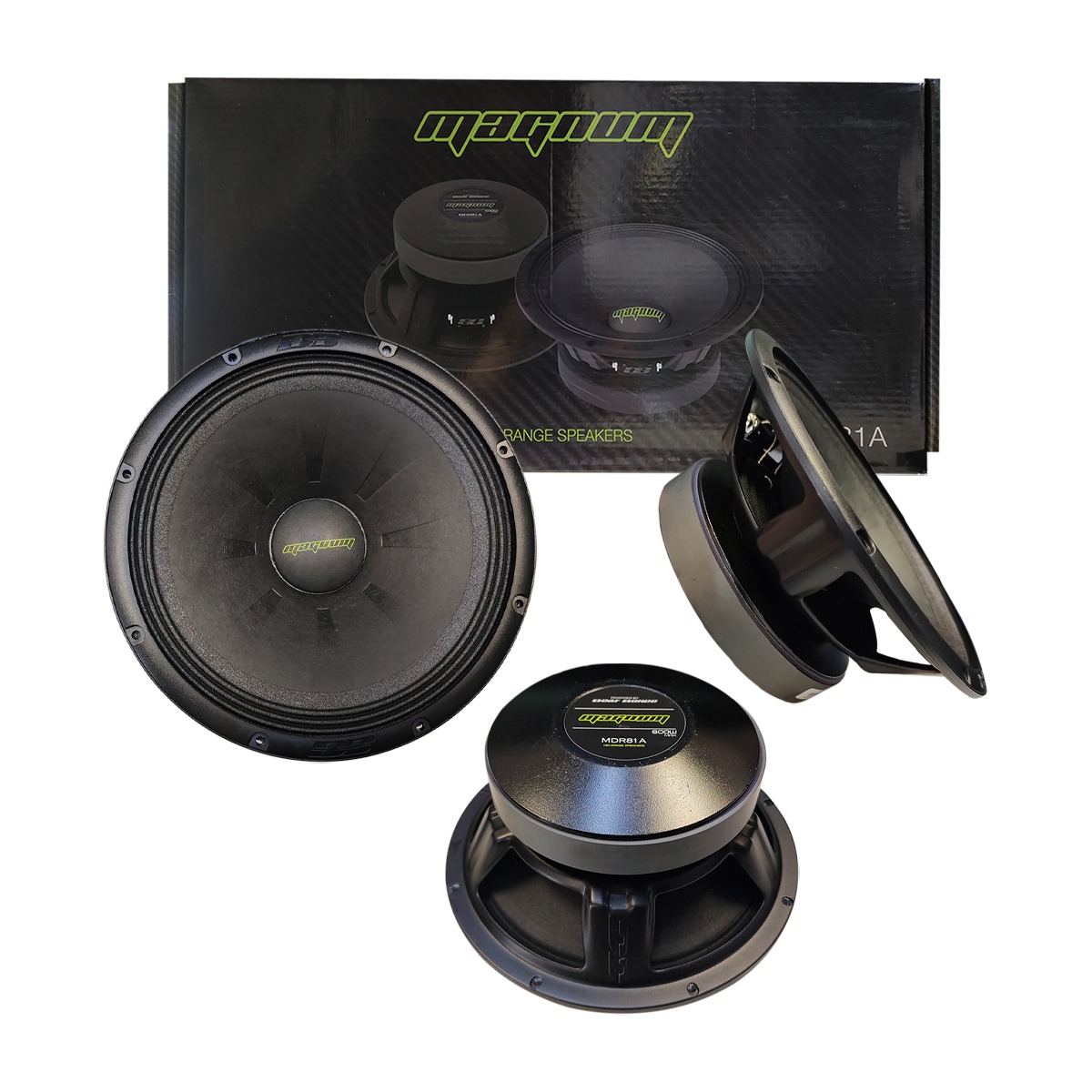 49ST9MR4 - KICKER PAR MEDIOS RANGOS 9" 600W MAX 300W RMS
