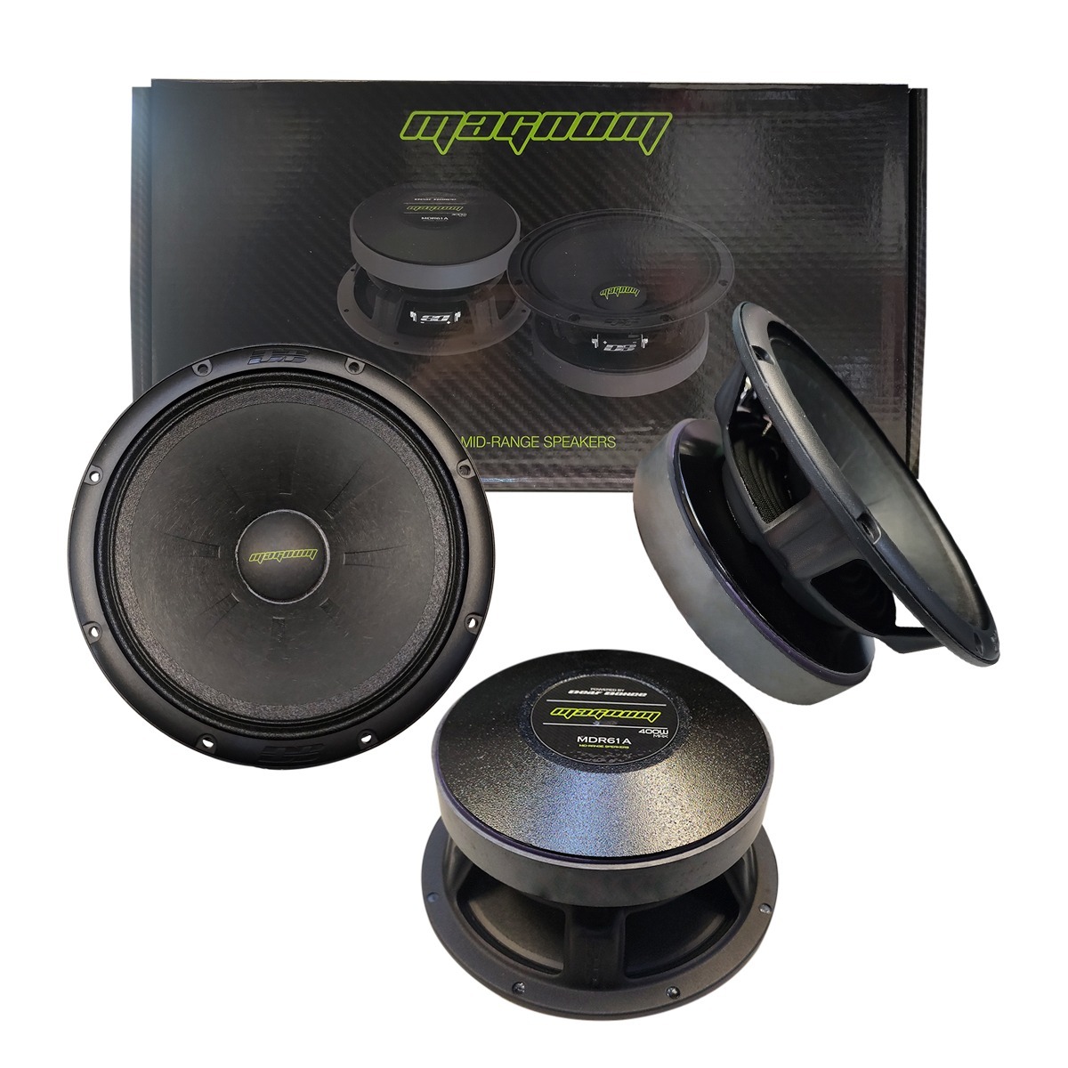 MACAN69 - DB BASS PAR DE MEDIOS RANGOS 6x9" 200W 4 OHMS