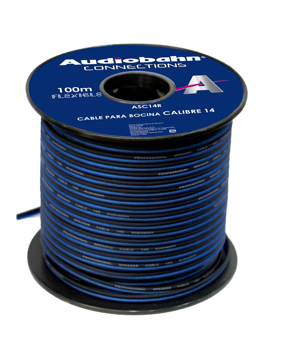AB-PC430M - AUDIO BLACK ROLLO CABLE CALIBRE 4 30 METROS