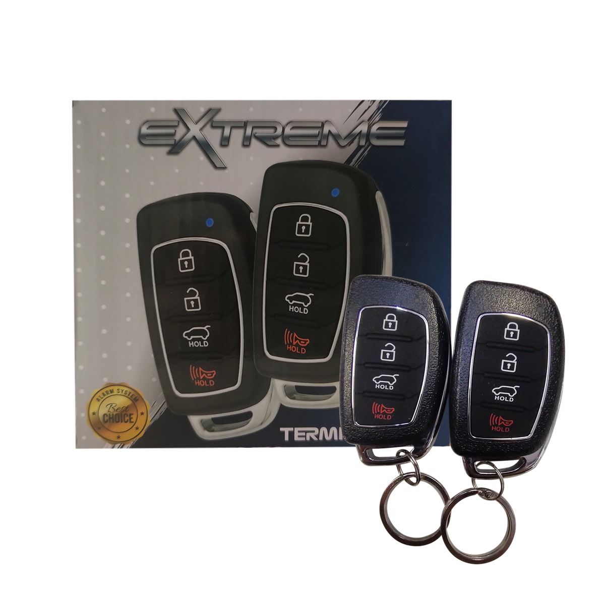 TERMINATOR1 - EXTREME ALARMA PARA AUTO 1 VIA 3 CANALES 17 FUNCIONES
