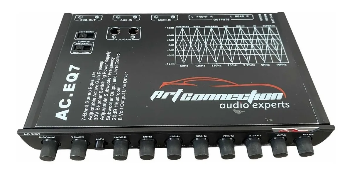 AC.EQ7 - ART CONNECTION ECUALIZADOR 7 BANDAS