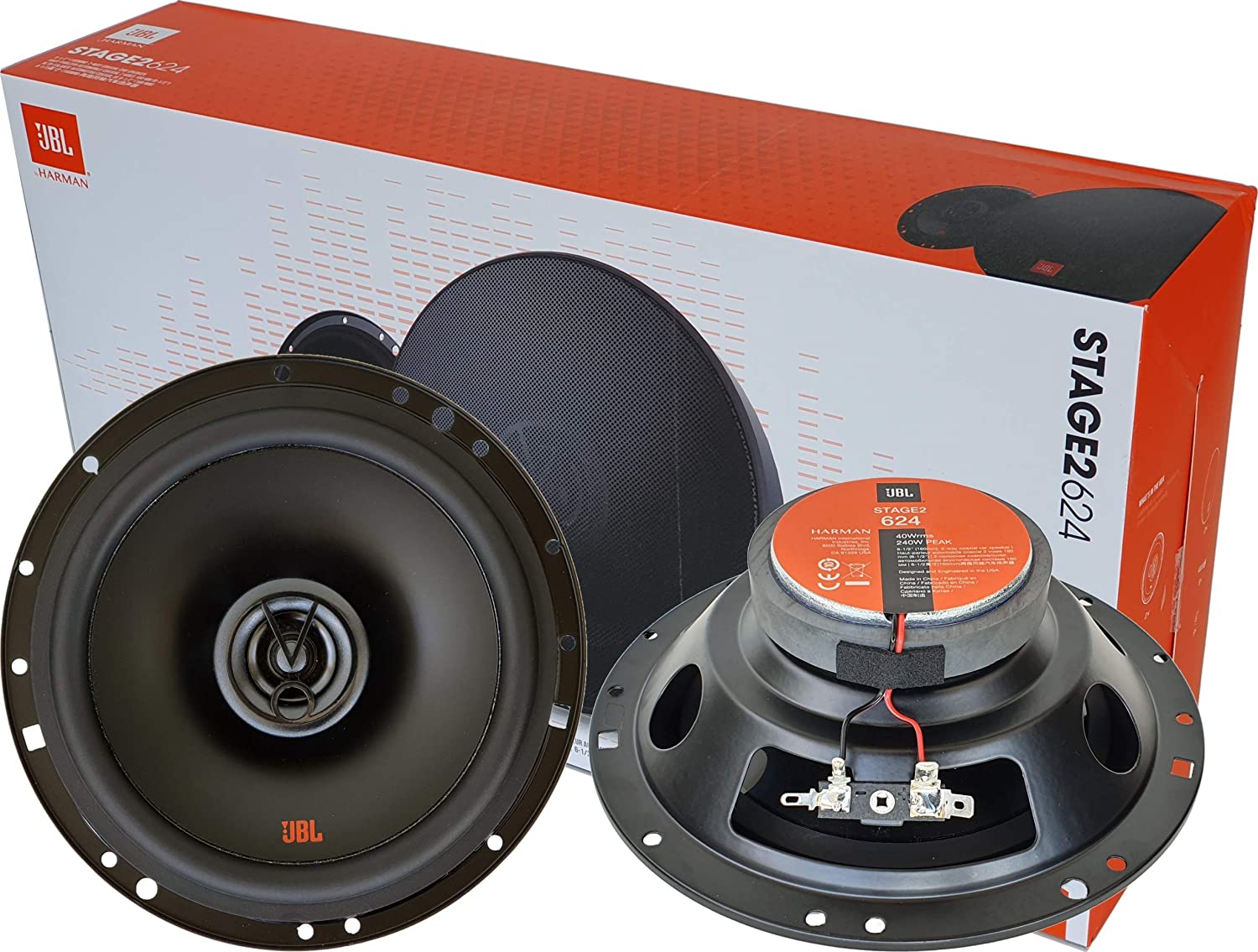 STAGE2624 - JBL PAR DE BOCINAS 6.5 2 VIAS