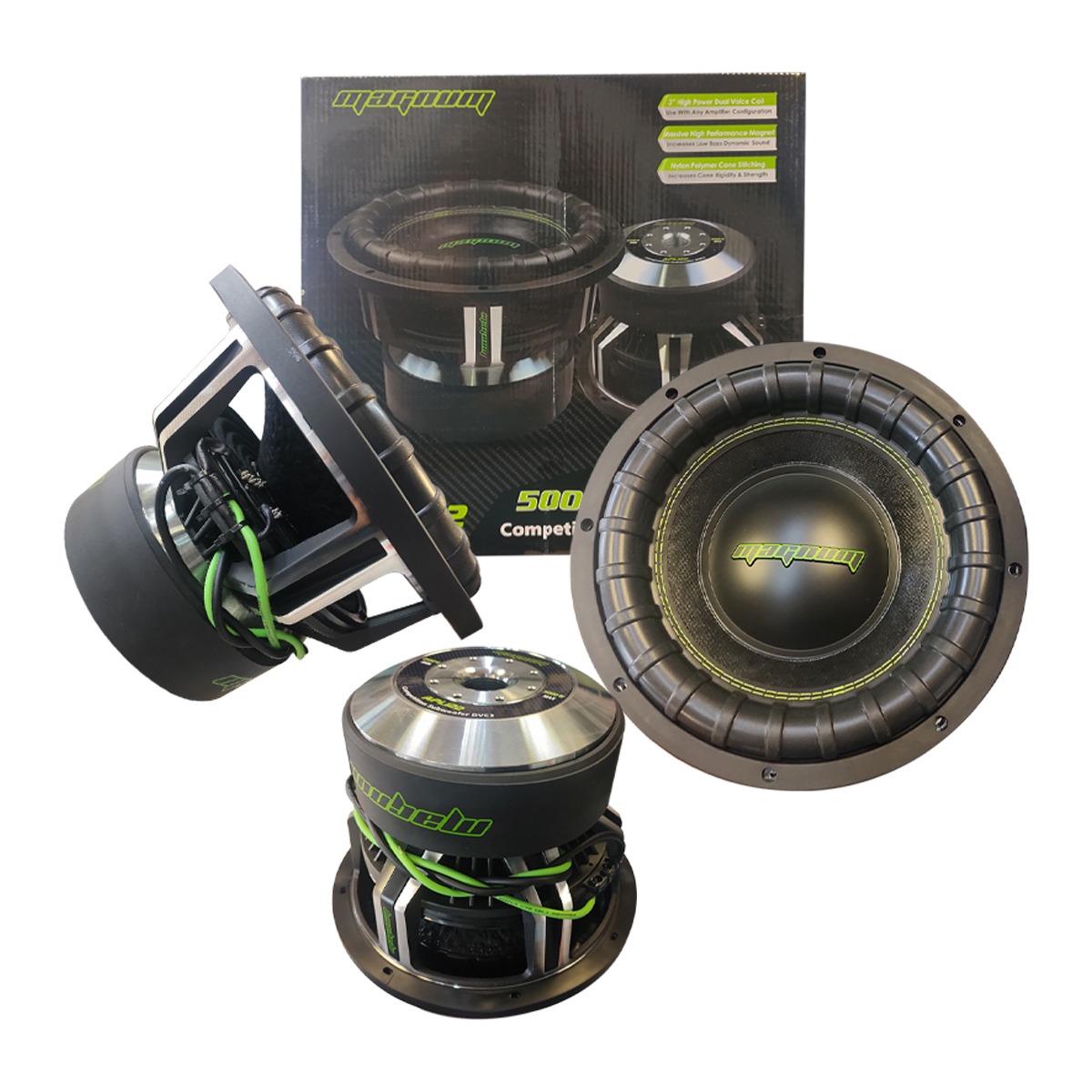 KAPPA1000W - INFINITY SUBWOOFER 12” KAPPA Y 1800W MAX 450W RMS SELECTOR DE IMPEDANCIA