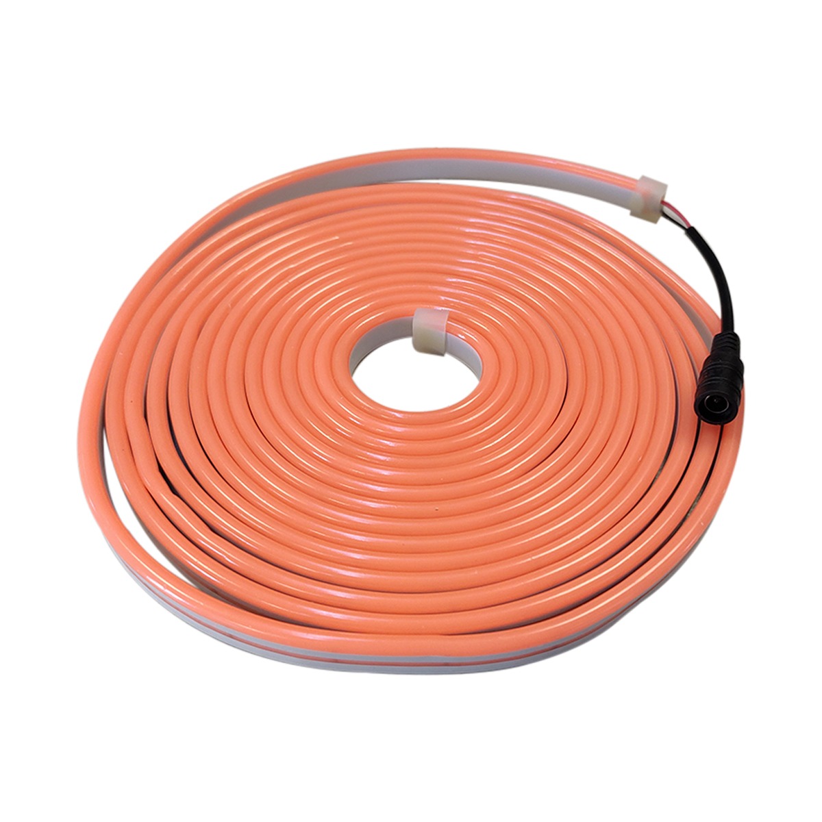 T2835OR - TIRA NEON FLEXIBLE 5 METROS NARANJA
