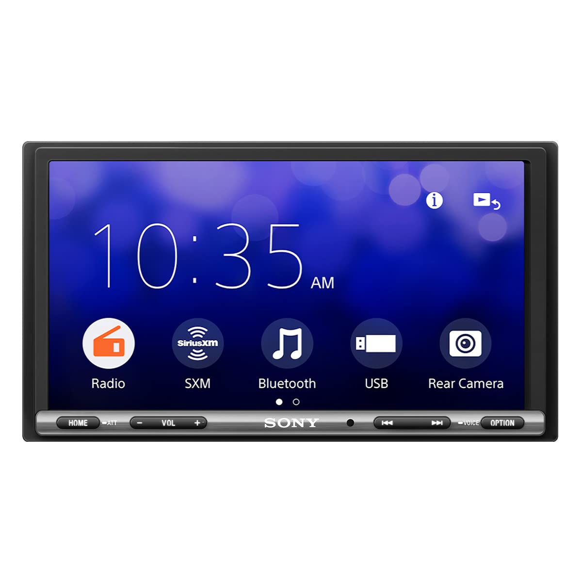 XAV-AX3200 - SONY PANTALLA 6.75" WEBLINK iPHONE ANDROID BT USB MULTIMEDIA